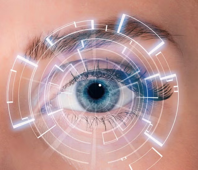 Girl looking at camera